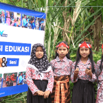 Edukasi Kolaboratif di Ultah ke-8 Taman Baca Jalosi Sanak Negeri di Batutegi, Lampung