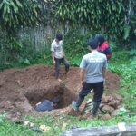 Sumur Sumber Resapan Air (Biopori) di Yayasan IAR Indonesia